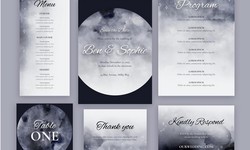 Sleek Sophistication: Elevate Your Event with Silver Foiled Invitations
