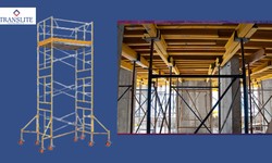 Translite Scaffolding Aluminum Mobile Scaffolding Towers, Steel Scaffolding on Rent, and Shuttering Material for Hire