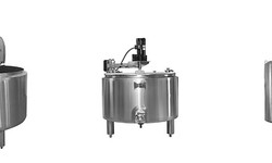 How are Stainless Steel Mixing Tanks Cleaned in the Dairy Industry?