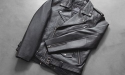 Allaric Alley Black Leather Biker Jacket