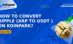 HOW TO CONVERT RIPPLE (XRP TO USDT ) ON THE KOINPARK CRYPTOCURRENCY EXCHANGE APP?