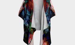 Embrace Timeless Grace: The Enchanting Draped Kimono Collection for Women by Artdogs LLC