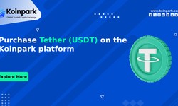 Purchase Tether (USDT) on the Koinpark platform