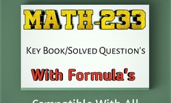 DAE Math-233 Notes and KeyBook Solved Questions With Formulas in PDF
