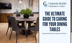 The Ultimate Guide to Caring for Your Dining Tables | Corporate Rentals Clearance Center