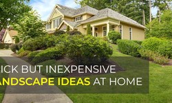Slick But Inexpensive Landscape Ideas at Home
