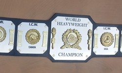 World-Class Championship Wrestling Belts: Crafting Legends in Metal and Leather