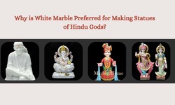 Why is White Marble Preferred for Making statues of Hindu Gods?