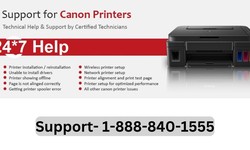 A Guided through Canon Printer Installation: Support 1-888-840-1555
