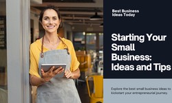 Best Small Business Ideas To Start Today