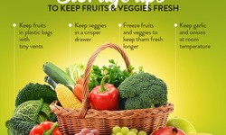 How to Choose the Freshest Fruits and Vegetables when Shopping Online?