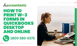 How to Print W-3 Forms in QuickBooks Desktop and Online
