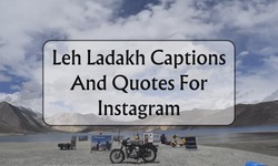 Leh Ladakh Captions: Chronicles of Tranquility in the Land of High Passes