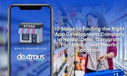 10 Steps to Finding the Right App Development Company in Noida, Delhi, Gurugram, Faridabad, and Nearby Locations