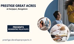 Prestige Great Acres Sarjapur Bangalore - Incredibly Living, Incredible Identity.