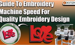 Guide To Embroidery Machine Speed For Quality Embroidery Design