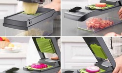 Innovative Kitchen Trio: Whipping Machine, Vegetable Shaper, and Stainless Steel Onion Holder Unleashed