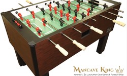 Mancave King: Elevate Your Den with Deluxe Foosball Tables, Electric Cigar Humidors, and Black Aquariums