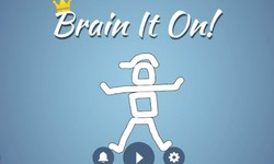 Brain It On! is a fun physics puzzle game