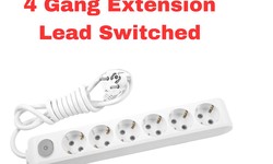 Upgrade Your Power Source: The Benefits of a 4 Gang Extension Lead 2m