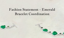 Scintillating Emerald Bracelet To Coordinate With Your Outfit