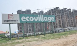 The Supertech Eco Village 2 Is Having Escalators For The Benefit Of The Customers