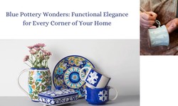Blue Pottery Wonders: Functional Elegance for Every Corner of Your Home