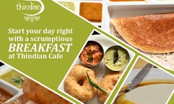 "Savor South Indian Excellence: Order Breakfast Online Kasavanahalli with Thindian Cafe"