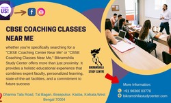 Bikramshila Study Center: Nurturing Excellence with CBSE Coaching Classes Near Me