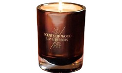 Nature's Embrace: Wood Scented Candle Collection