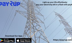 pay your electricity bill with payRup user-friendly platform.