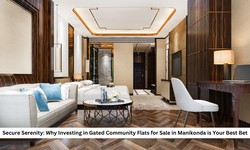 Secure Serenity: Why Investing in Gated Community Flats for Sale in Manikonda is Your Best Bet