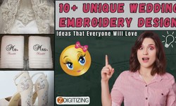 10+ Unique Wedding Embroidery Design Ideas That Everyone Will Love