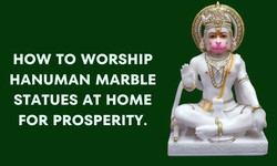 How To Worship Hanuman Marble Statues At Home For Prosperity