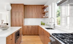Natural Wood Kitchen Cabinets