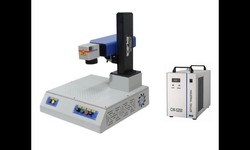 Laser Printing Machine on Plastic
