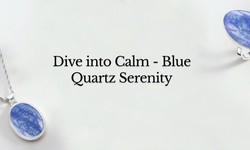 Blue Quartz Tranquility: A Serene Dive into Calm Blue Waters