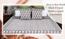 How to Buy Hand Block Printed Bedsheets and Comforters