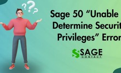 "Sage 50 Security Woes? Unraveling the Mystery of 'Unable to Determine Security Privileges' Error!"