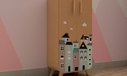 Organize Your Child's Room with Wooden Street's Kid's Wardrobes!