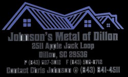 Johnson Metal of Dillon Your Top Choice for Metal Roofing Installation in Dillon, SC