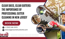 Clear Skies, Clear Gutters: The Importance of Professional Gutter Cleaning in New Jersey