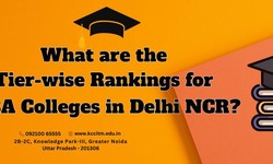 What are the Tier-wise rankings for MBA Colleges in Delhi NCR?