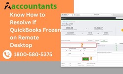 Know How to Resolve If QuickBooks Frozen on Remote Desktop