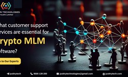 What customer support services are essential for crypto MLM software?