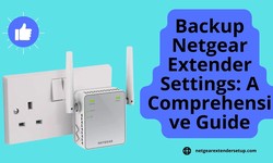 Backup Netgear Extender Settings