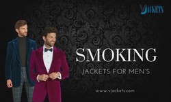 Smoking Jackets For Men's