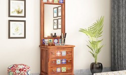 Changing Your Vanity with Wooden Street's Dressing Table