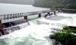 "Radhanagari Dam: the massive hydroelectric power project in Kolhapur"