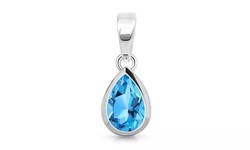 Gorgeous and Antique Swiss Blue Topaz Jewelry